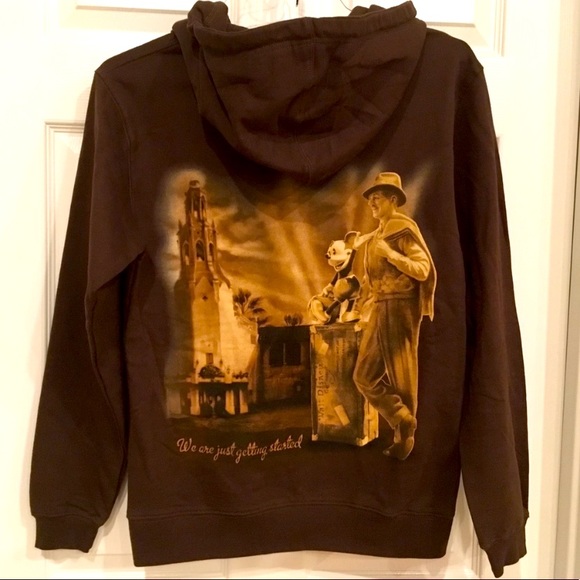 Disney Tops - MICKEY MOUSE SWEATSHIRT WALT DISNEY HOODIE Womens size Small